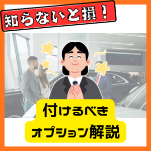 知らないと損！これはつけるべきディーラーオプション完全解説🚘✨