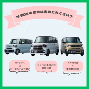 【2026年版】N-BOXの燃費は実際どれくらい？カタログ値と実燃費を徹底比較