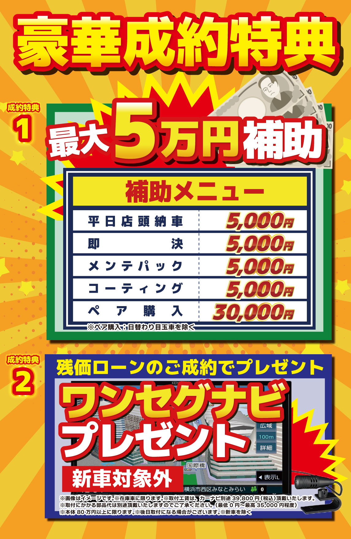 成約プレゼント
