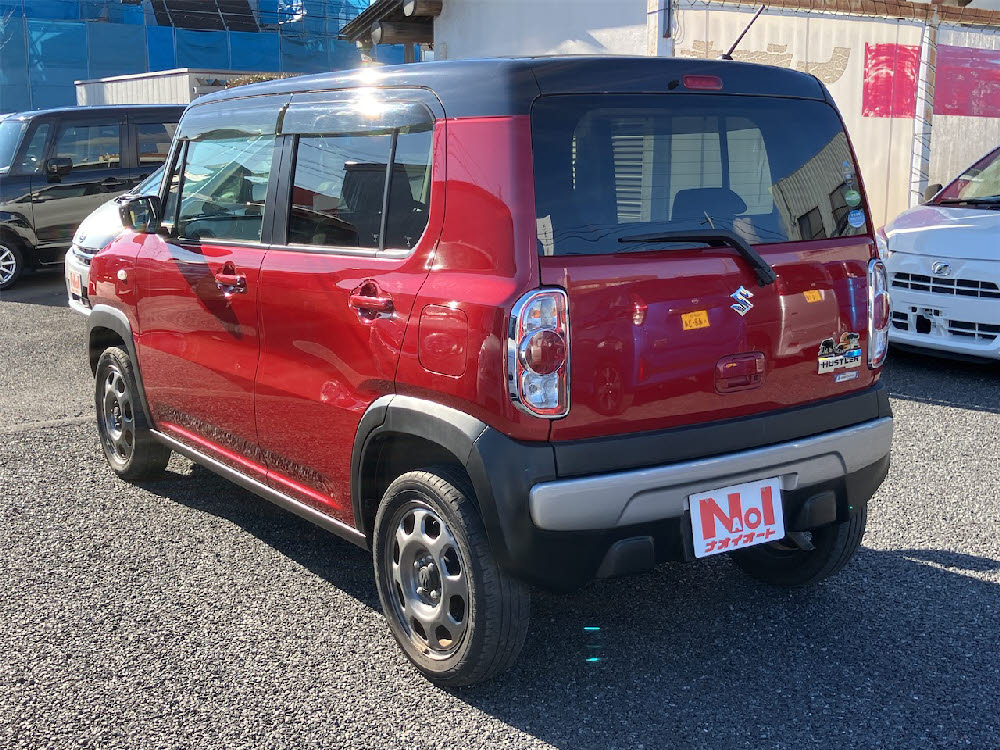 スズキ　ハスラー  G 2トーンルーフ仕様車5枚目