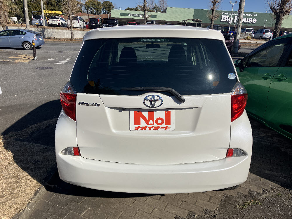 トヨタ　ラクティス　X4枚目