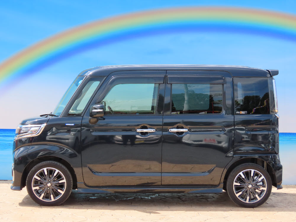 スズキ　スペーシアカスタム　HYBRID　XS7枚目