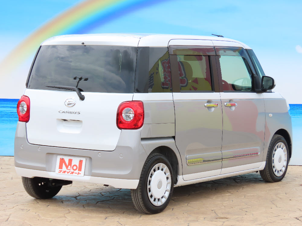 ダイハツ　ムーヴキャンバス　ストライプス　Gターボ4枚目