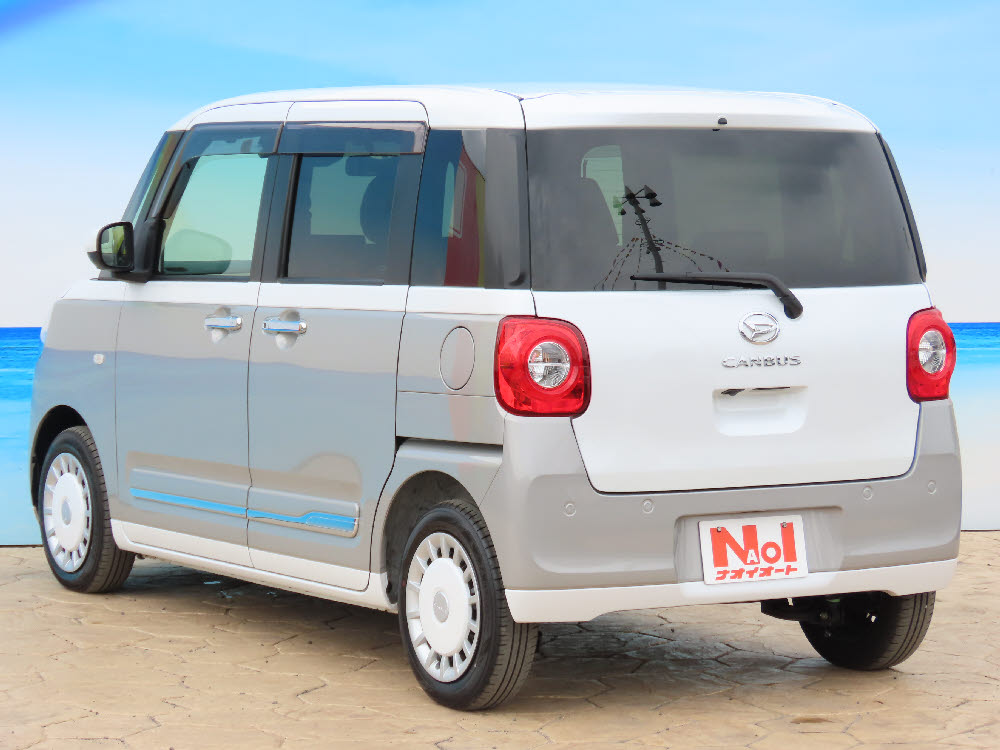 ダイハツ　ムーヴキャンバス　ストライプス　Gターボ6枚目