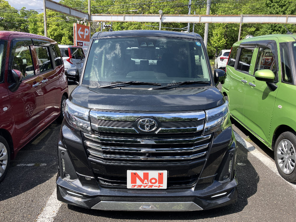 トヨタ ルーミーカスタム G モデリスタエアロ付1枚目