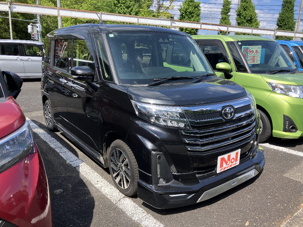 トヨタ ルーミーカスタム G モデリスタエアロ付2枚目