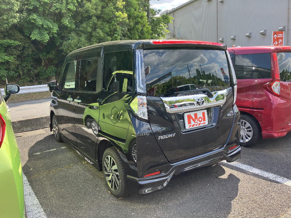 トヨタ ルーミーカスタム G モデリスタエアロ付3枚目