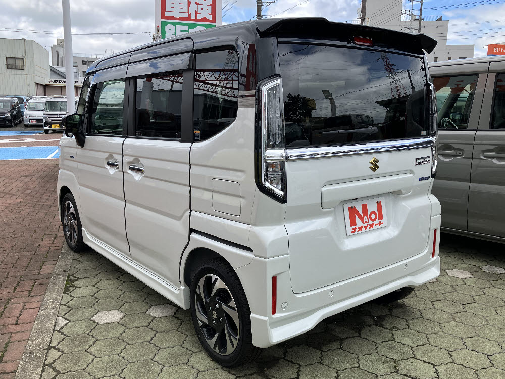 スズキ　スペーシアカスタム　HYBRID XS　9ナビ・全方位　5枚目