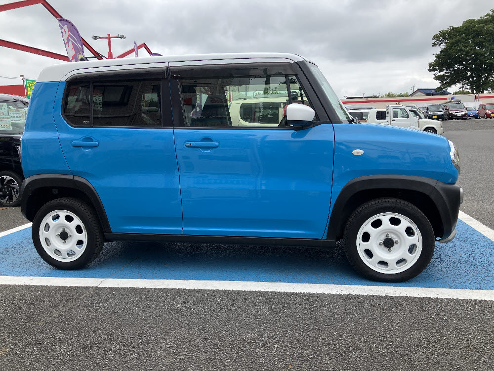 スズキ ハスラー G 2トーンルーフ仕様車3枚目