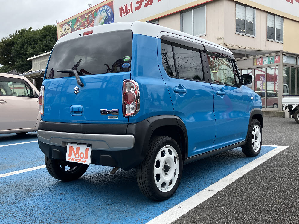 スズキ ハスラー G 2トーンルーフ仕様車4枚目
