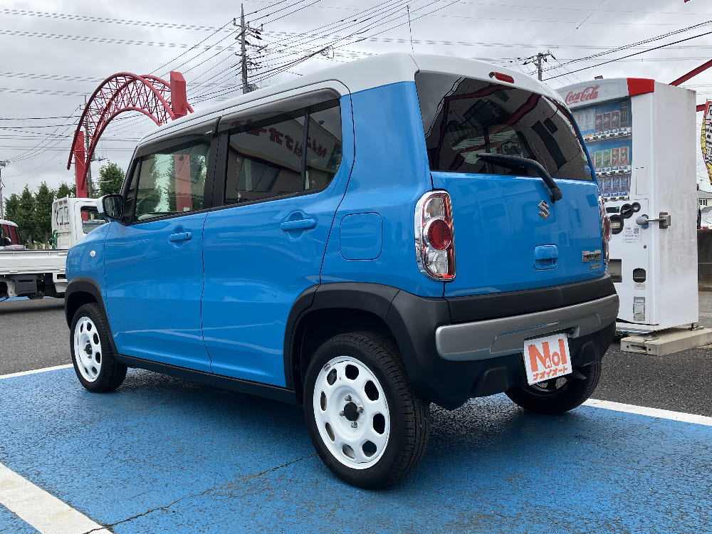 スズキ ハスラー G 2トーンルーフ仕様車6枚目