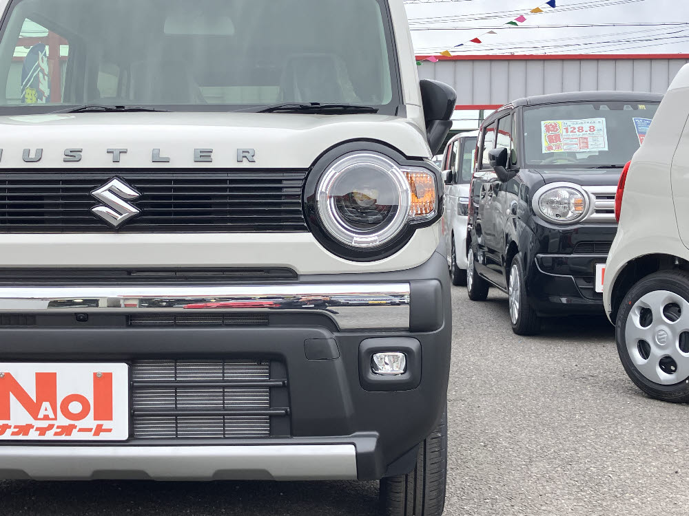 スズキ　ハスラー タフワイルド 2WD ナビ付3枚目