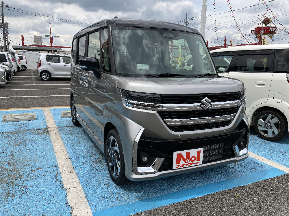 スズキ　スペーシアカスタム HYBRID XSナビ付2枚目