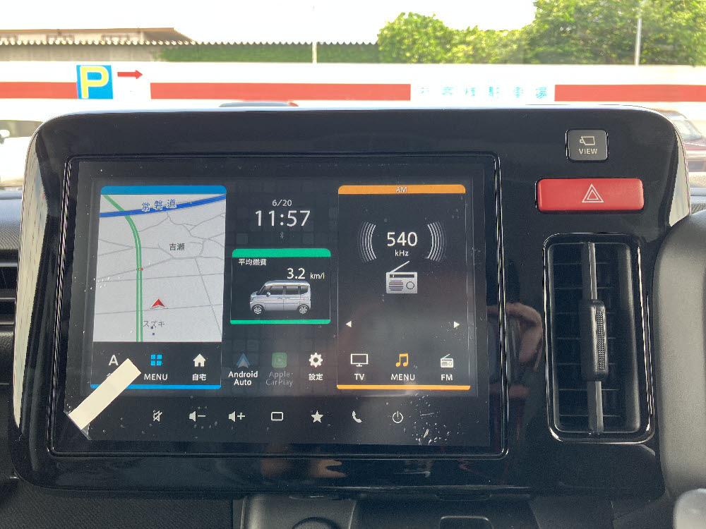 スズキ　スペーシアギアXZターボ2WD 全方位ナビ12枚目