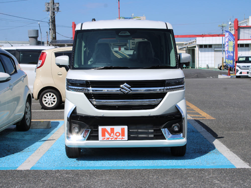 スズキ　スペーシアカスタム HYBRID XS ナビ付1枚目