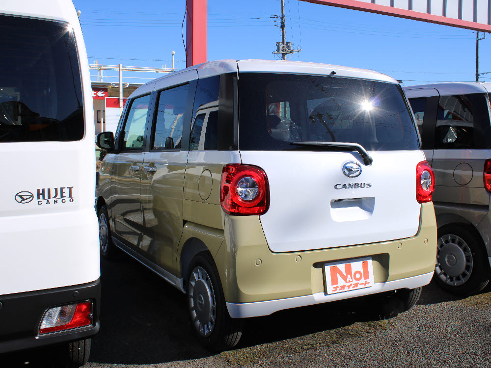 ダイハツ　ムーヴキャンバス　ストライプスX UGP ODレス5枚目