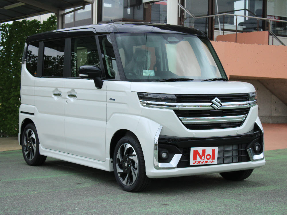 スズキ　スペーシアカスタム　HYBRID XS　ODレス2枚目