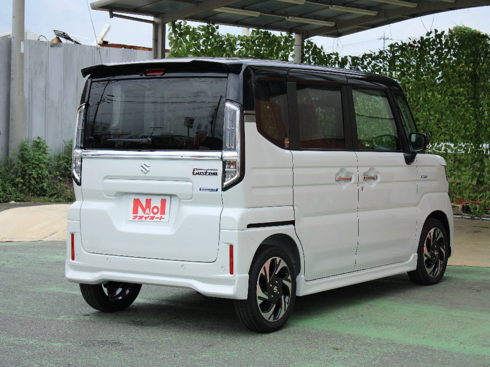 スズキ　スペーシアカスタム　HYBRID XS　ODレス4枚目