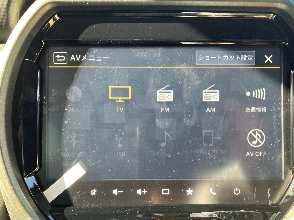 スズキ　ハスラー タフワイルド 全方位ナビ付11枚目