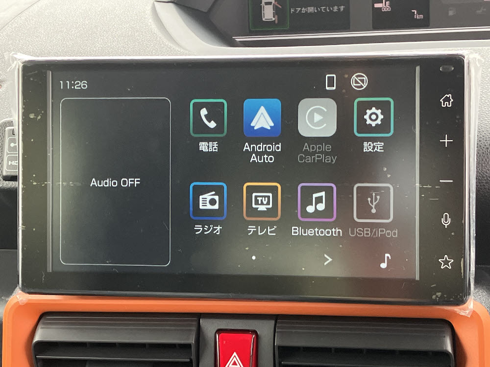 ダイハツ　タントファンクロス（9インチDO付）10枚目