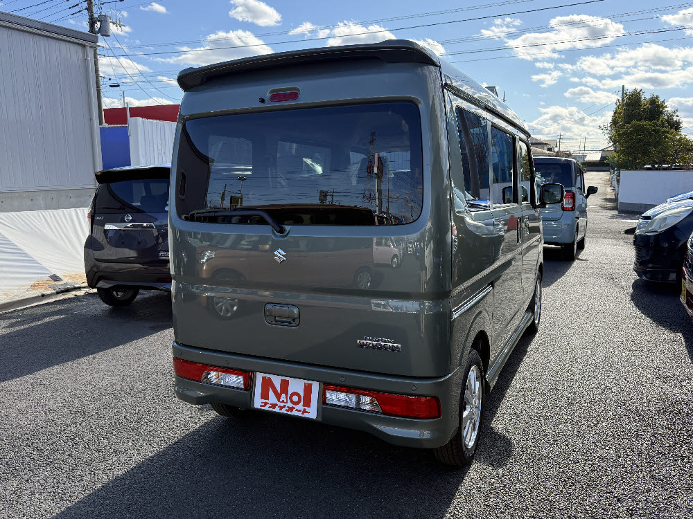 スズキ　エブリィワゴン PZターボ 2WD HR（ODレス)3枚目