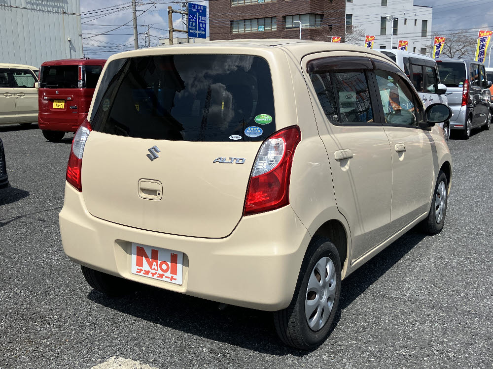 スズキ　アルト　X3枚目