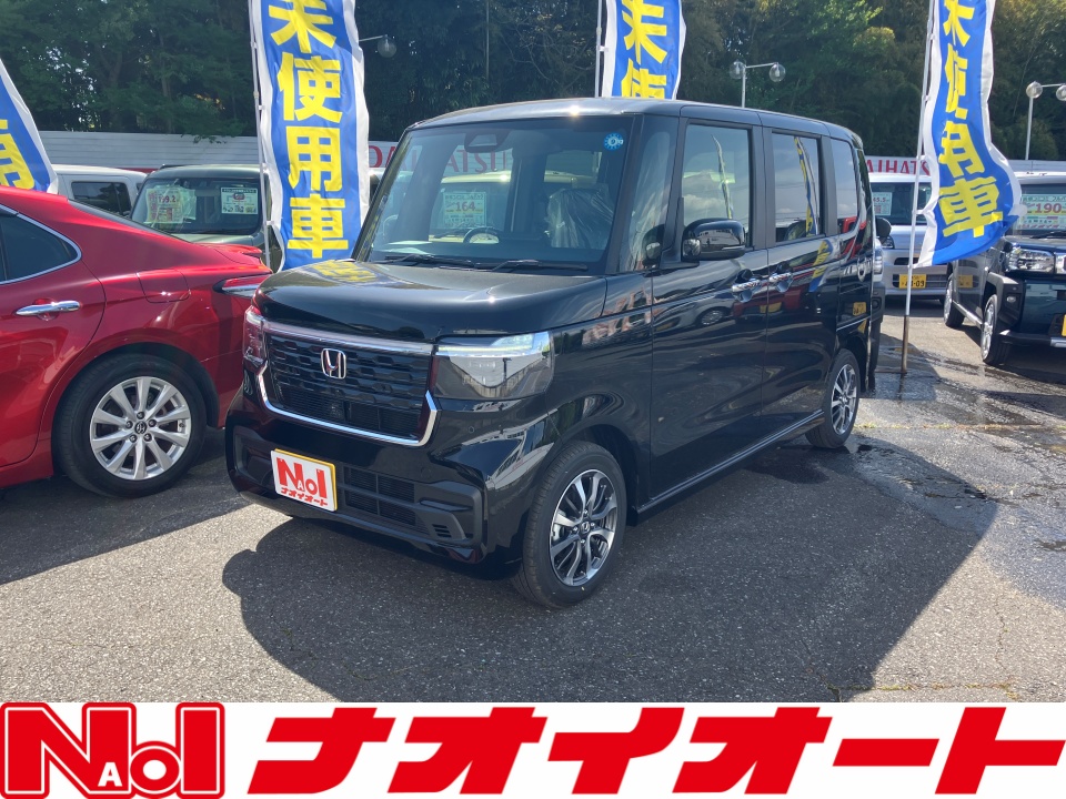 N BOXカスタム 両PS付 9インチナビ