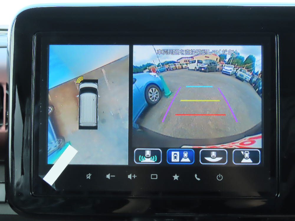 スズキ　スペーシアカスタム　HV　XS　ナビ付19枚目