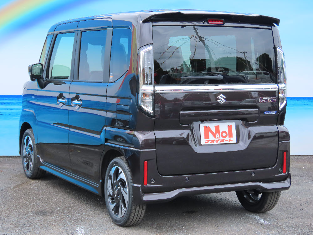 スズキ　スペーシアカスタム　HV　XS　ナビ付6枚目