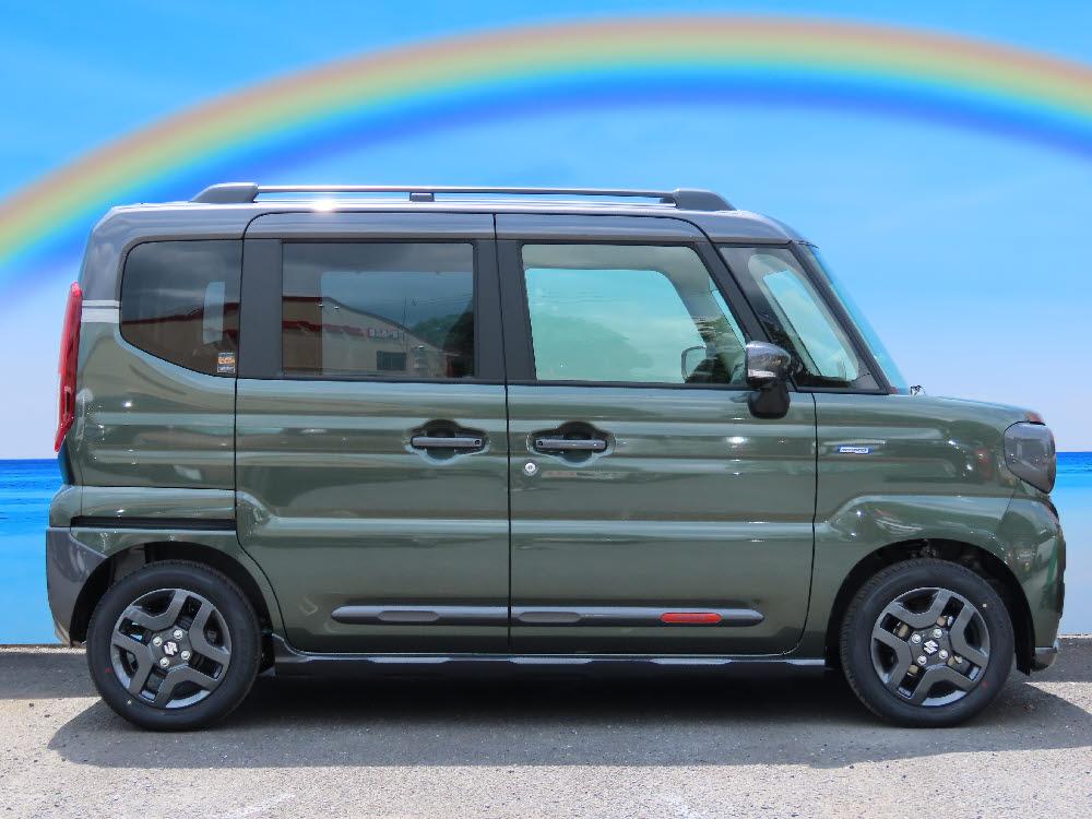 スズキ　スペーシアギア　HYBRID XZ全方位ナビ付3枚目