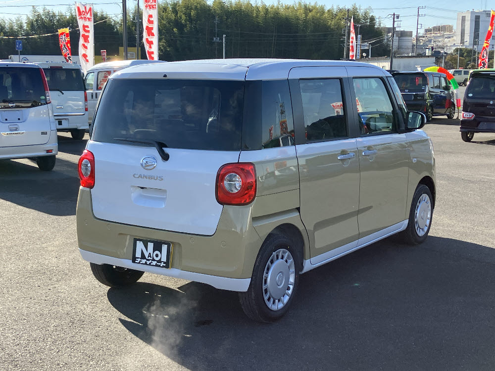 ダイハツ　ムーヴキャンバス　ストライプスX UGP ODレス4枚目