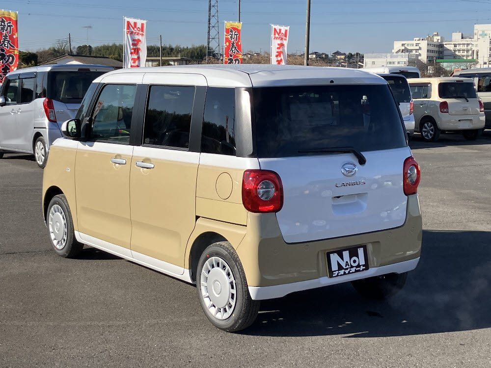 ダイハツ　ムーヴキャンバス　ストライプスX UGP ODレス6枚目