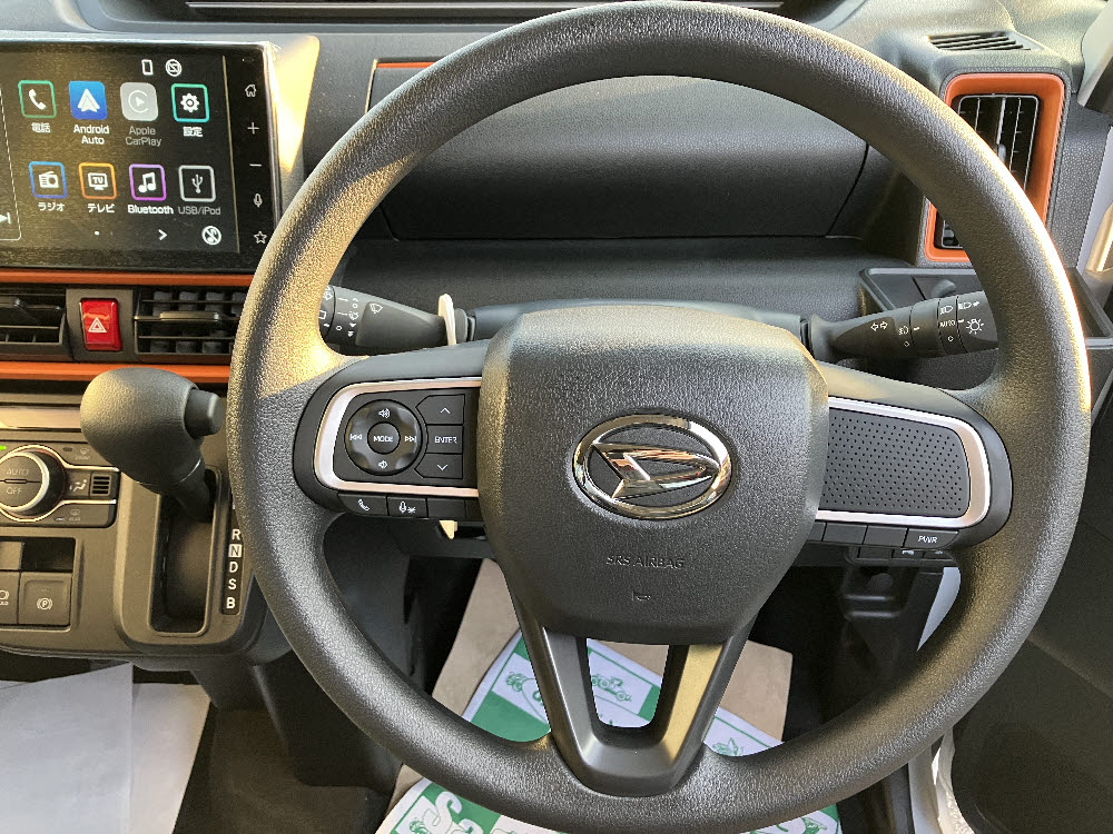 ダイハツ　タントファンクロス　9インチDO付12枚目