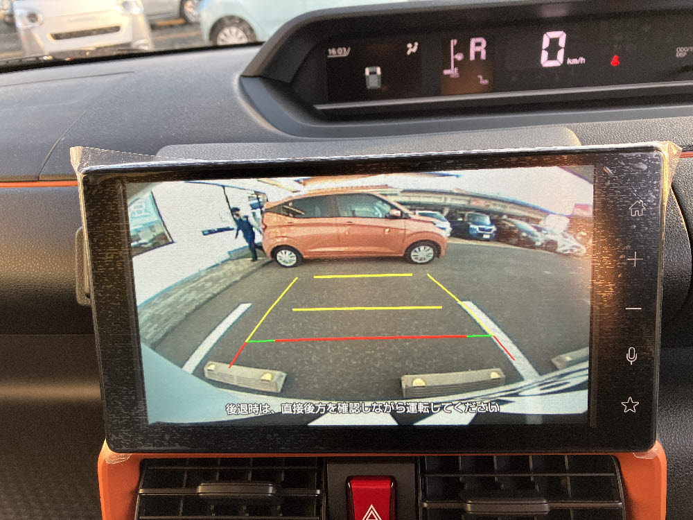 ダイハツ　タントファンクロス　9インチDO付15枚目