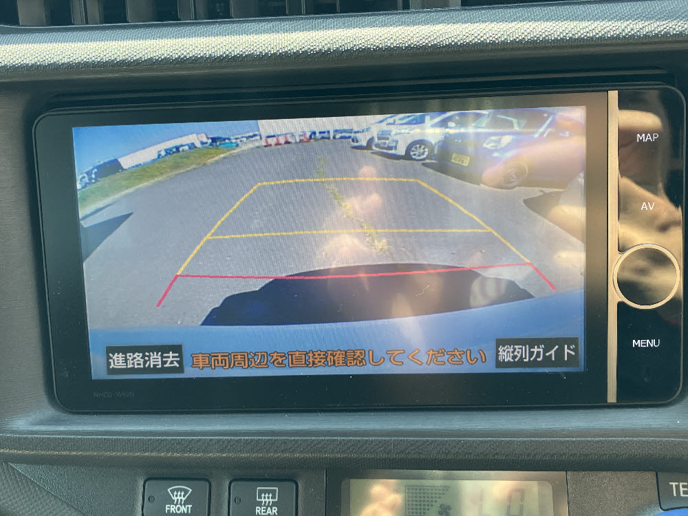 トヨタ アクア G 純正7インチナビ18枚目