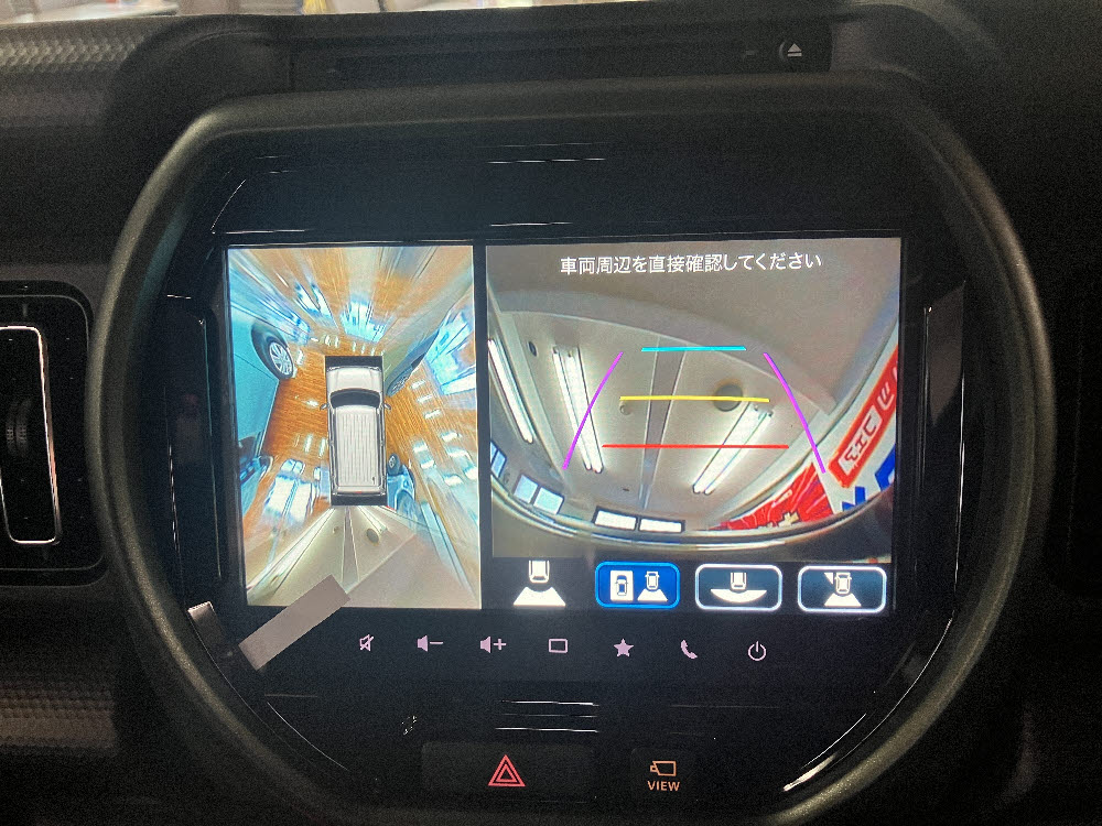 スズキ ハスラー タフワイルド 全方位ナビ 4型 16枚目