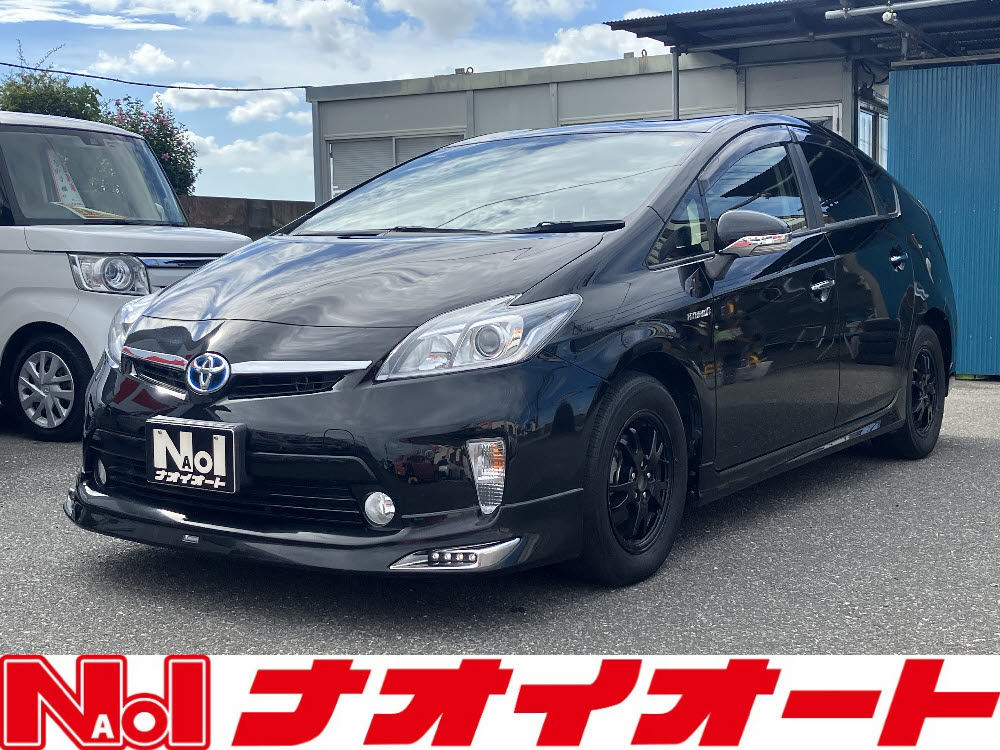 プリウス S 純正7インチナビ モデリスタエアロ