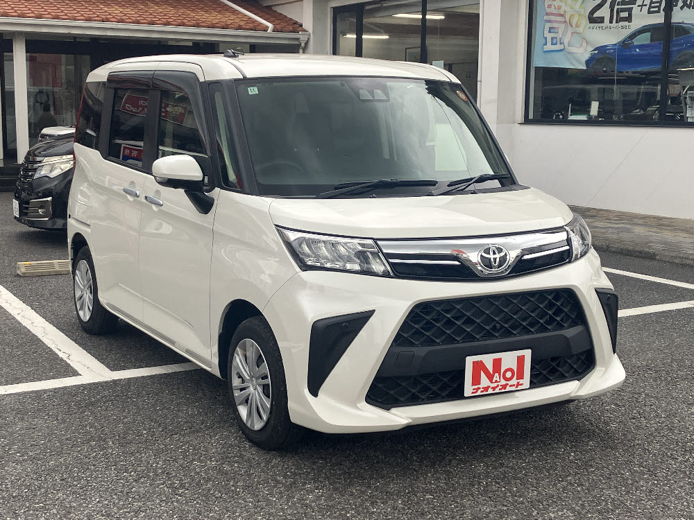 トヨタ　ルーミー　G 全方位モニター付き純正9インチナビ2枚目