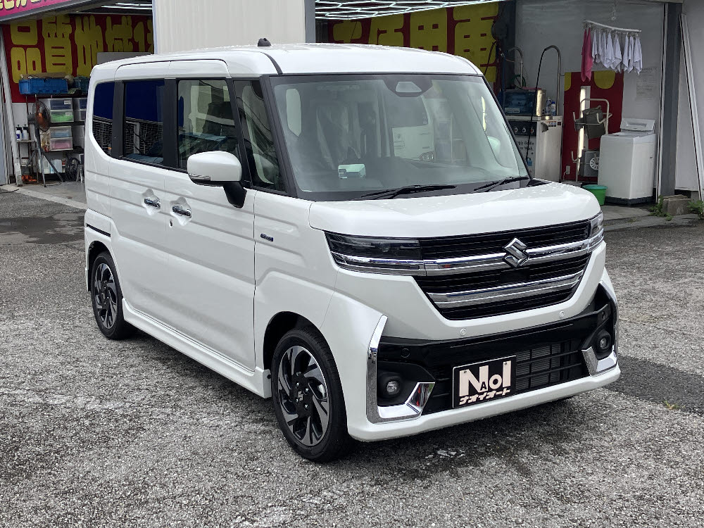 スズキ　スペーシアカスタム　HYBRID XS　ODレス2枚目