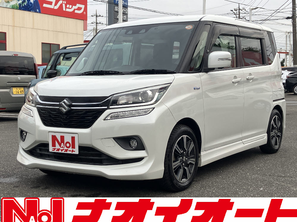 ソリオバンデット HYBRID MV 社外8インチナビ