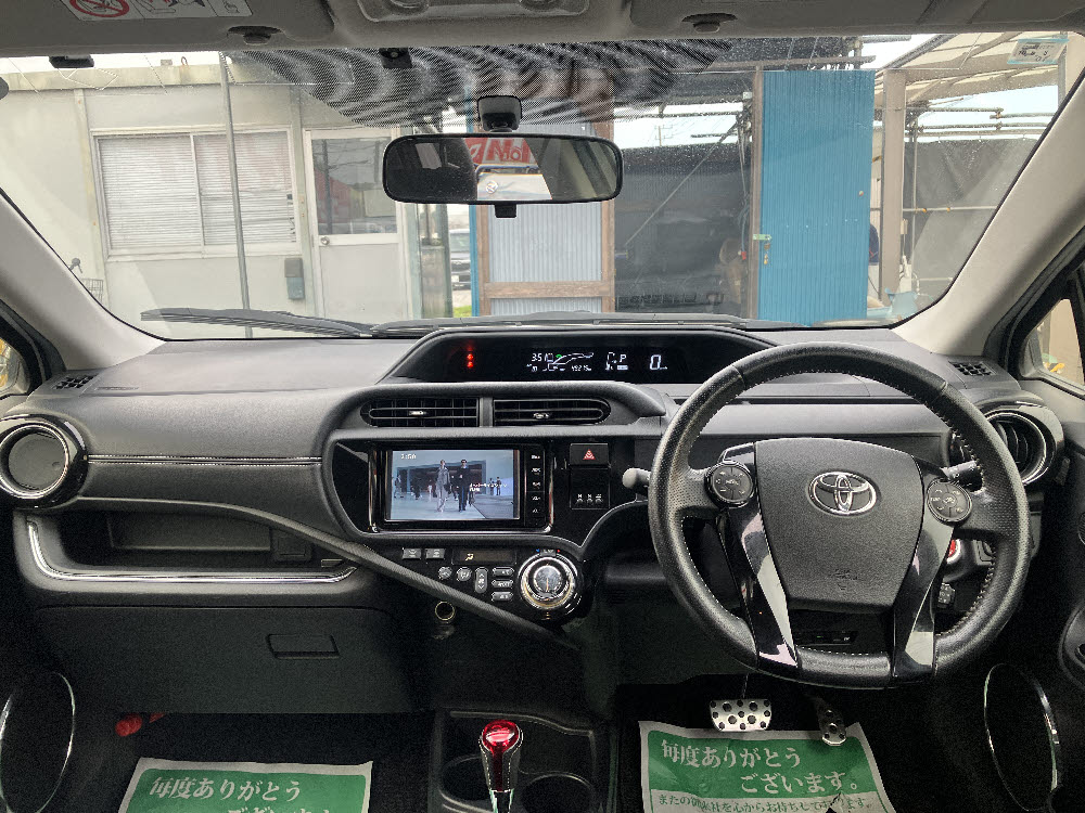 トヨタ アクア G G’s 純正7インチナビ11枚目