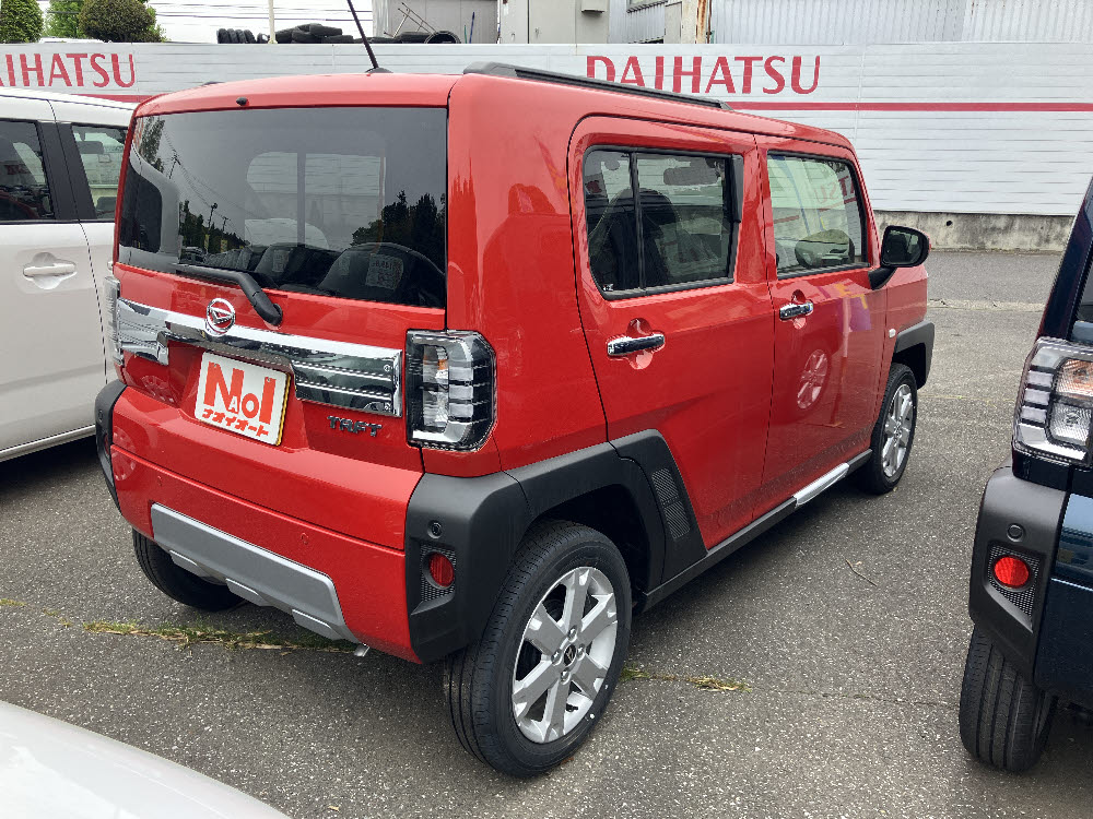 ダイハツ　タフト　G クロムベンチャー　9インチDO5枚目