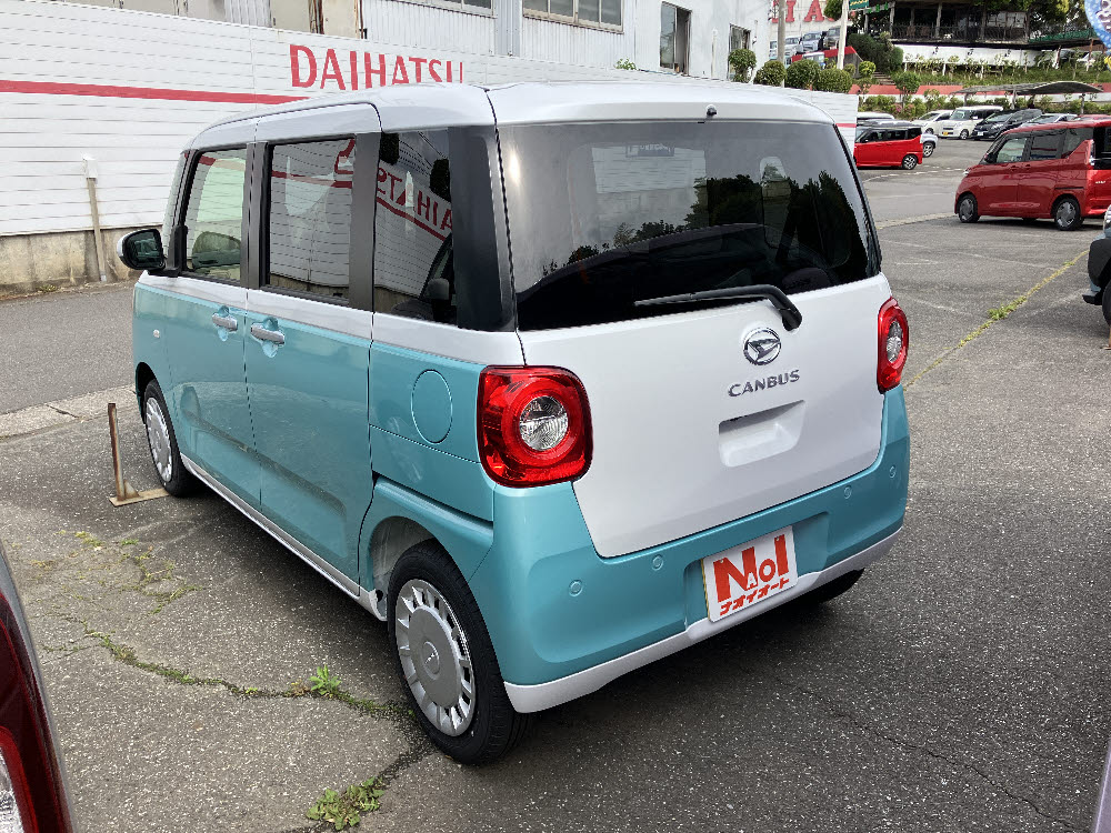 ダイハツ　ムーヴキャンバス　ストライプスX ODレス4枚目