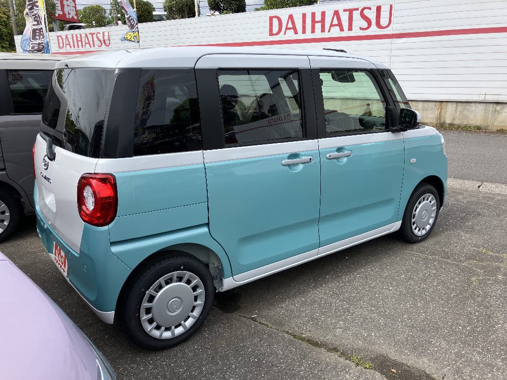 ダイハツ　ムーヴキャンバス　ストライプスX ODレス5枚目