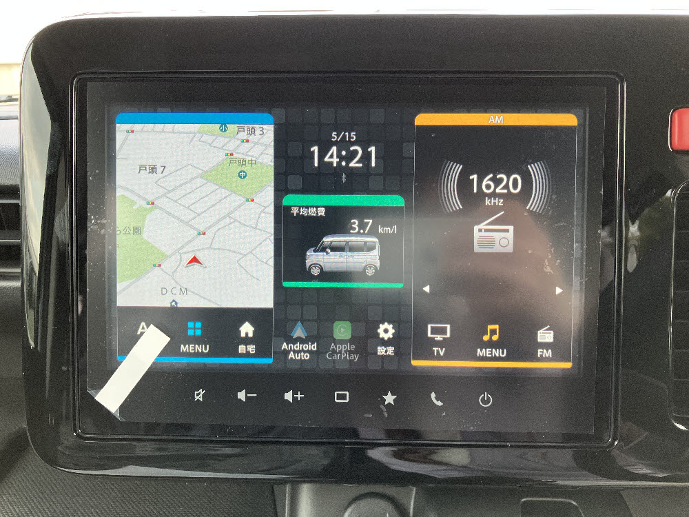 スズキ　スペーシアギア　XZ　2WD　9インチ全方位ナビ付16枚目