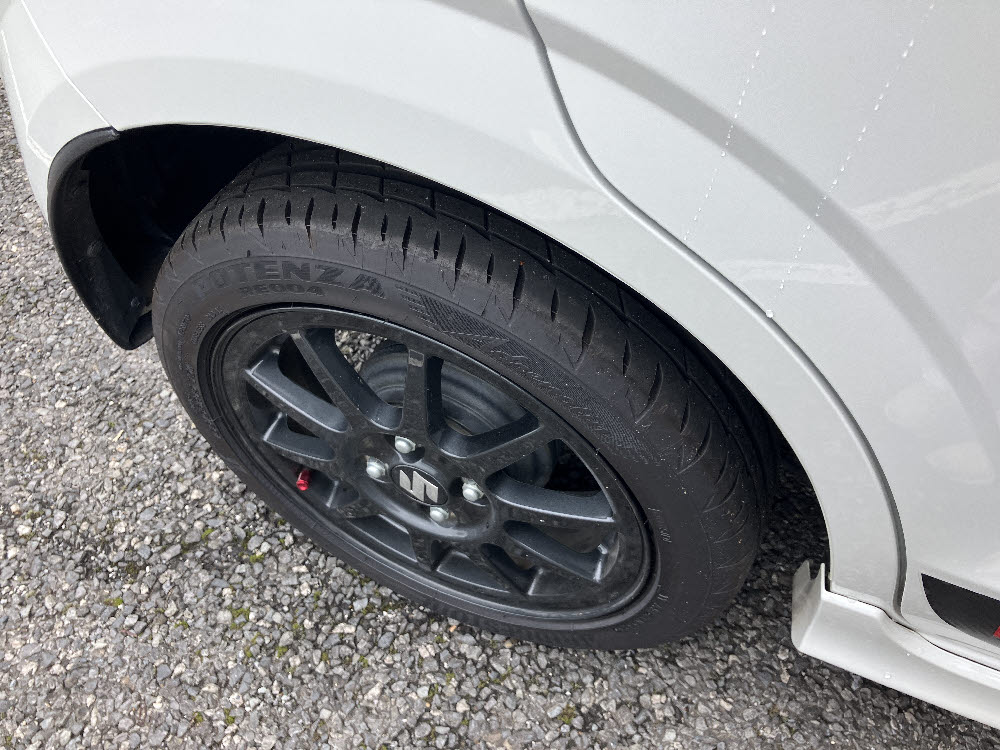 スズキ　アルトワークス　ベ-スグレ-ド　HKSマフラ-16枚目