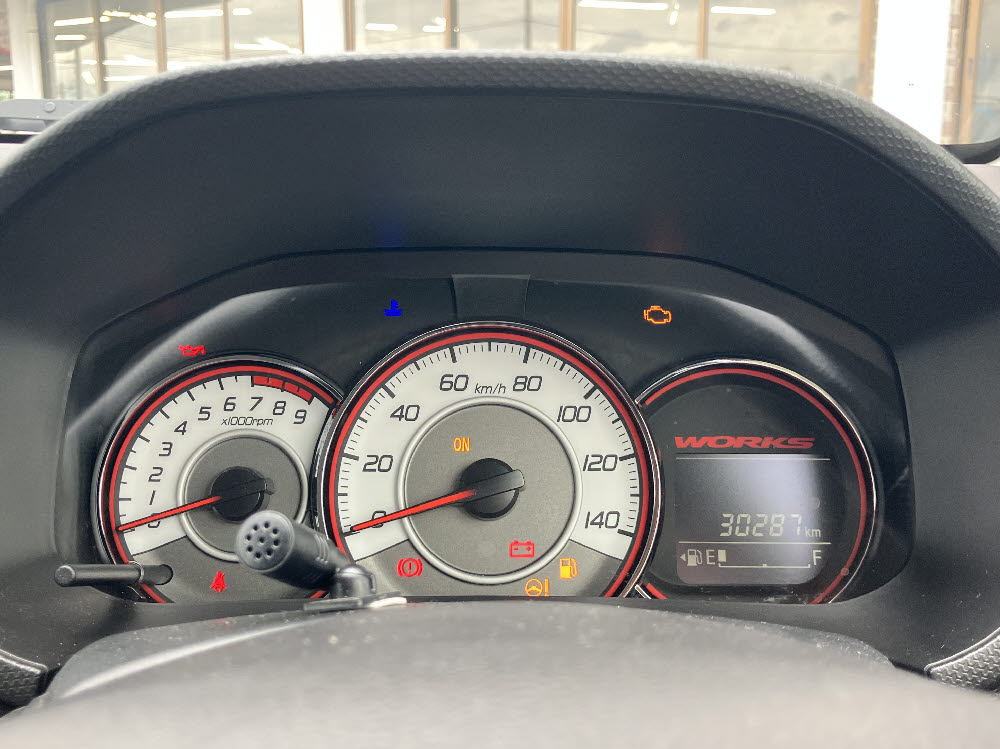 スズキ　アルトワークス　ベ-スグレ-ド　HKSマフラ-17枚目