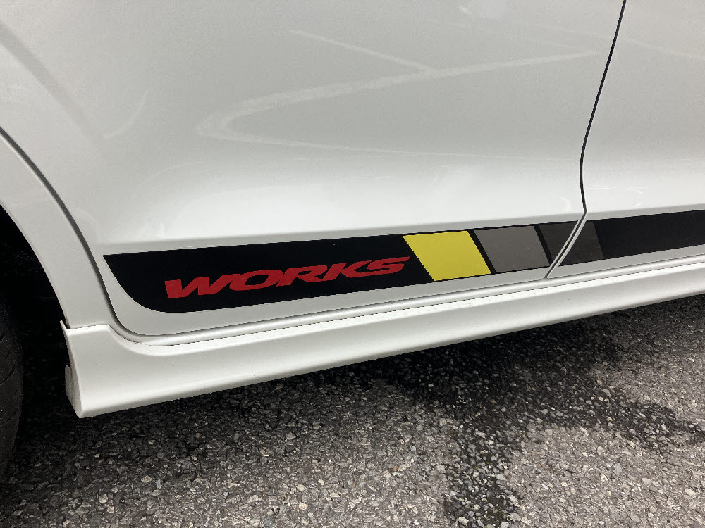 スズキ　アルトワークス　ベ-スグレ-ド　HKSマフラ-4枚目