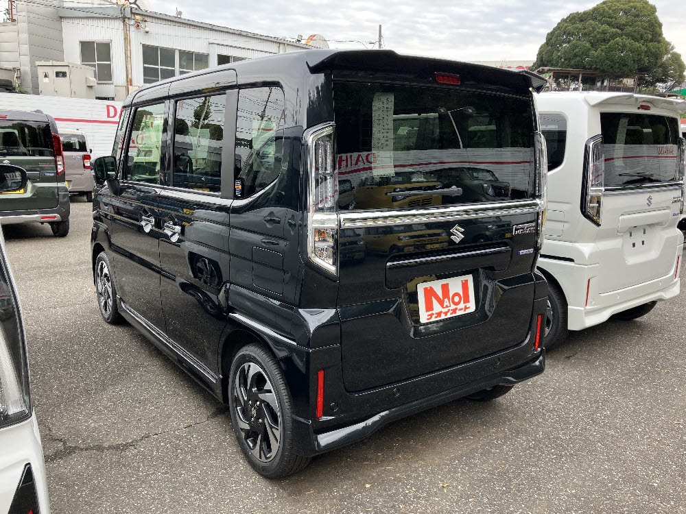 スズキ　スペーシアカスタム　HYBRID　XS　2WD　9ナビ付3枚目