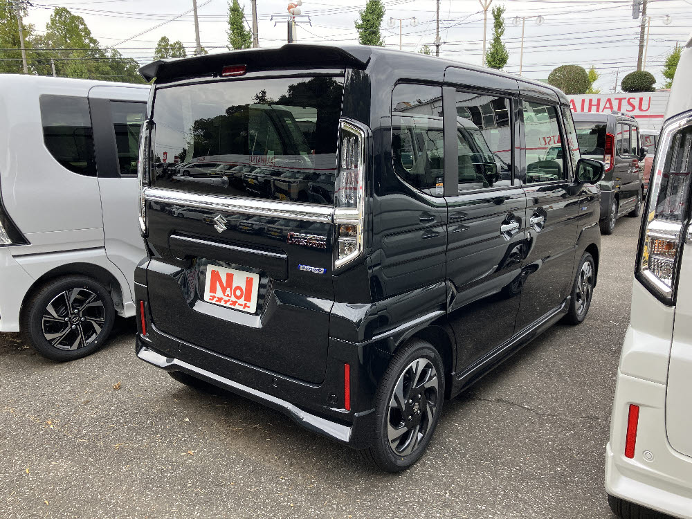 スズキ　スペーシアカスタム　HYBRID　XS　2WD　9ナビ付5枚目
